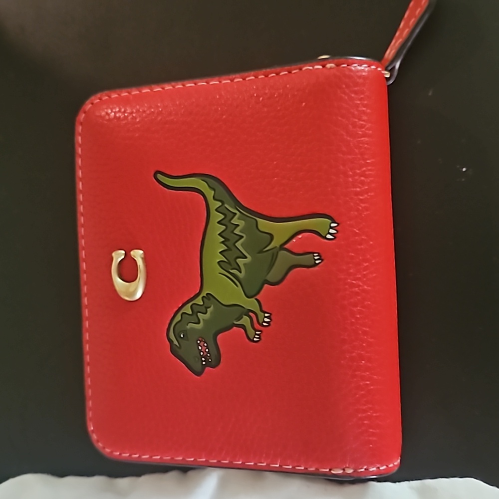 Coach Rexy wallet, small, EUC